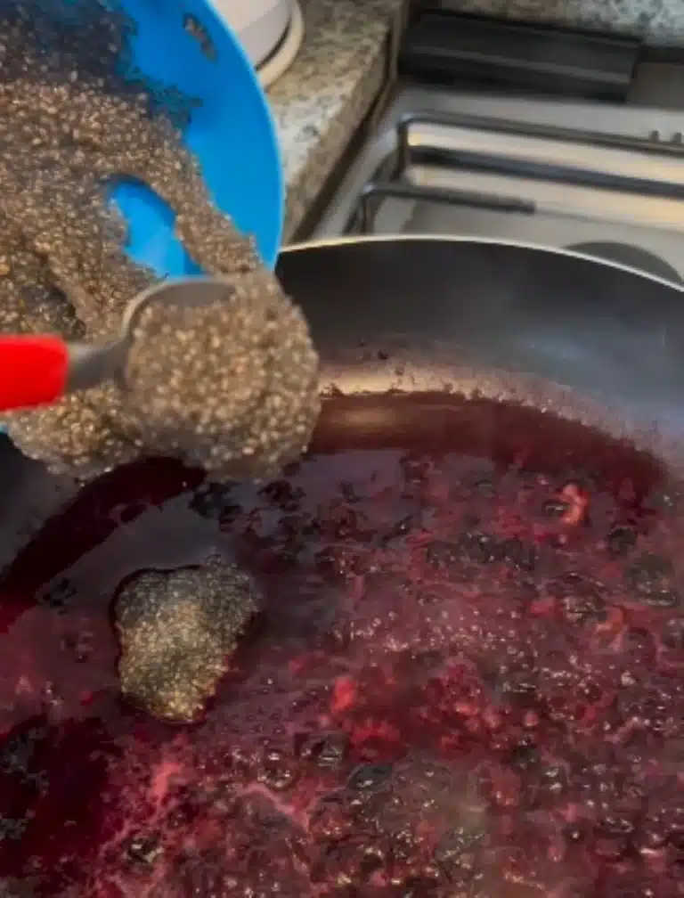 Bosbessenjam: met slechts 3 ingrediënten kunt u deze thuis maken en op uw volgende toast smeren.